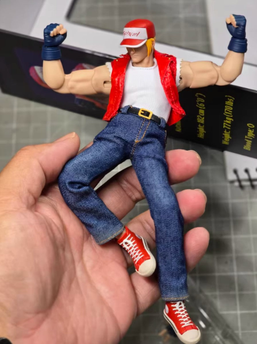 1/12 Genuine King Of Fighters 97 SNK SHERMIE Ts-Xxz-008 Terry Terryberg Action Figures Yagami Yuri Sakazak Collection Model Toy