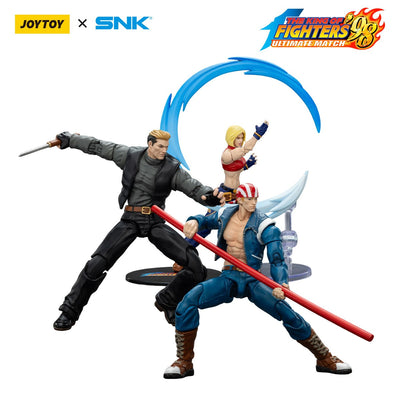 [Pre Order]JOYTOY SNK 1/18 Action Figure KOF 98UM 97 Special Team Ryuji Yamazaki Billy Kane Blue Mary figures Toys Model