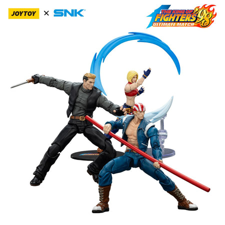 [Pre Order]JOYTOY SNK 1/18 Action Figure KOF 98UM 97 Special Team Ryuji Yamazaki Billy Kane Blue Mary figures Toys Model
