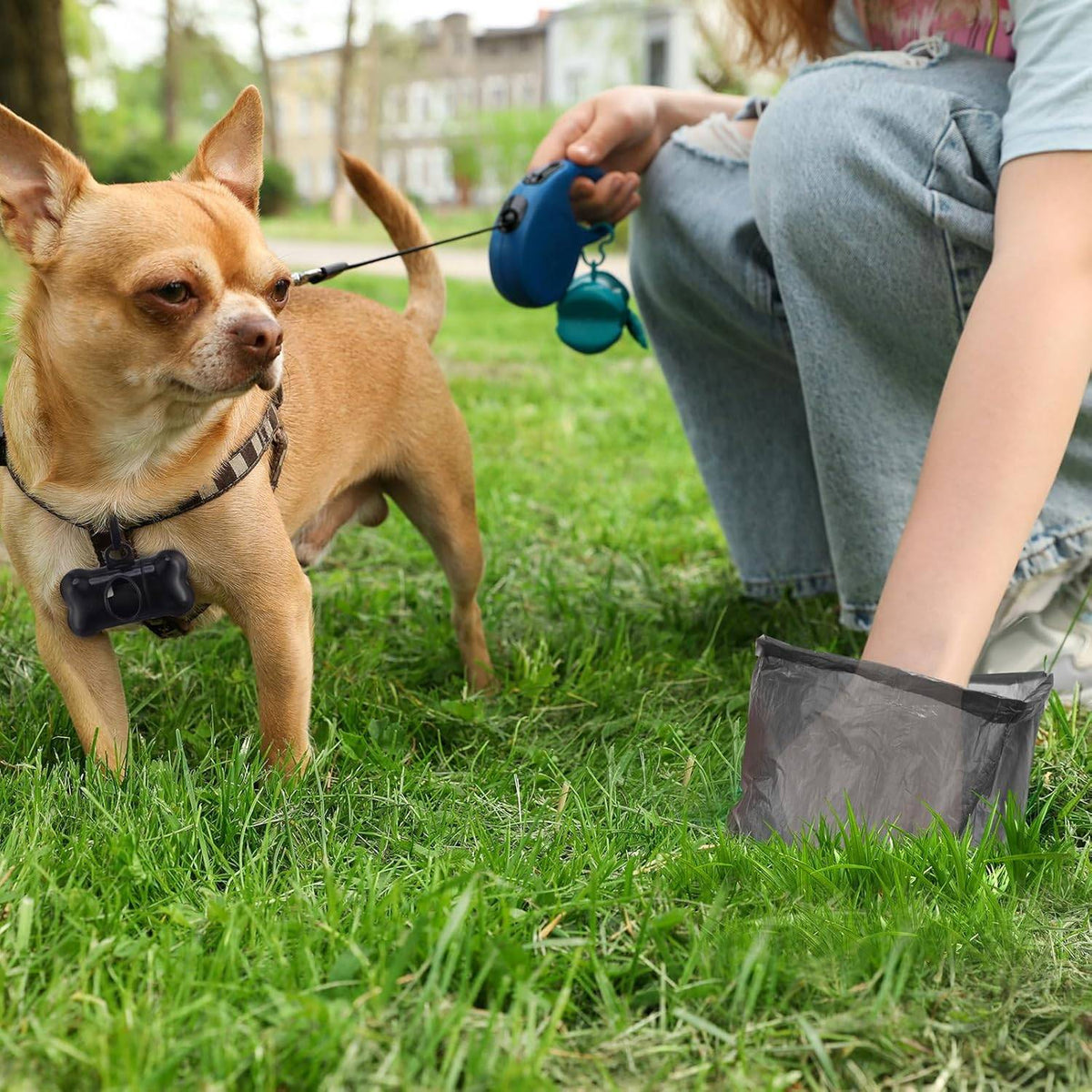 Dog Poop Bag Pet Leak Proof Biodegradable Garbage Bag Walking Portable Pet Waste Bag Cat Doggie Outdoor Clean Bag Pet Supplie