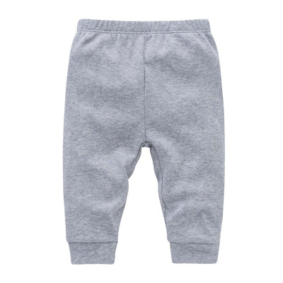100% Cotton Baby Pants Blank Baby Boy and Girls Legging Colors Kids Trousers Plain Newborn Clothing Muslin Clothes for 0-24M