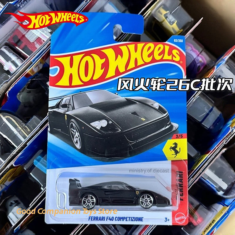 Original Hot Wheels 1/64 Mainline Series 2026 C Case FERRARI BENZ Porsche Bentley Collectible Car Toy Diecast Vehicle C4982
