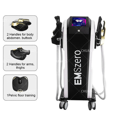 EMSZERO Machines RF HI-EMT 6500W Professional Sculpt 5 Handle Pelvic Girdle EMS Electromagnetic Stimulation Slimming