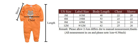 3 Pcs/lot 100% Cotton Baby Girls Clothes Set 0-12M Long Sleeve Newborn Boy Rompers Spring Autumn Carton Print Jumpsuit
