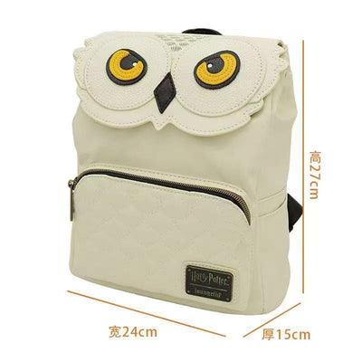 Harry Potter Backpack Pottered Womens Double Strap Shoulder Bag Purse Backpack Children'S Leisure Bag Gift
