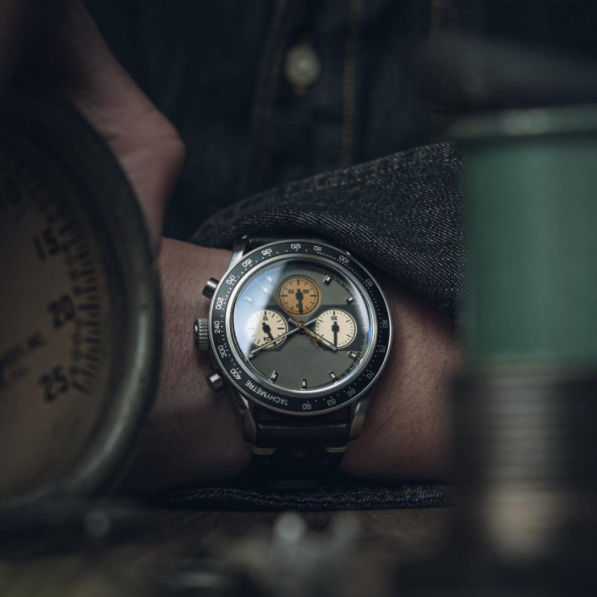 CILOA Multifunctional Round Watch for Men, Fashionable 2025 New Style, Sports Brand, Light Luxury Gift, Waterproof Quartz Watch