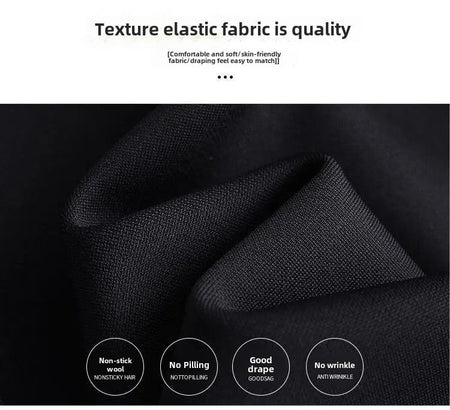 Spring Autumn New Bootcut Pants Women's Slimming Versatile Korean Style Loose-fit Fashionable Trousers Drop Leg Bell Pants Women