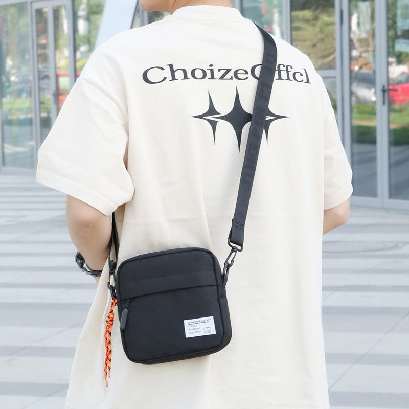 Luxury Brand Casual Mini Crossbody Bag For Phone Bag Men Messenger Bag Male Small Side Shoulder Bag Light Boy Oxford Chest Bag