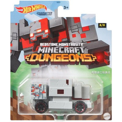 Genuine Hot Wheels Minecraft Series Model Toy Car Desktop Ornament Collectibles Holiday Gifts In Stock