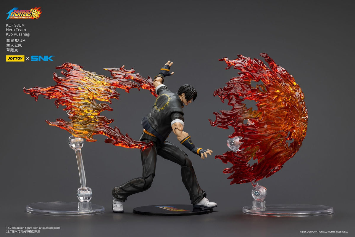 JOYTOY SNK 1/18 Action Figure KOF 98UM Hero Team Kyo Kusanagi Goro Daimon Benimaru Nikaido figures Toys Model