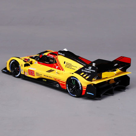 In Stock New Bburago 1:43 24h Le Mans Ferrari 499p 2024 #50 Racing Car Alloy Miniature Diecast Model Packaging Toy Model Gift