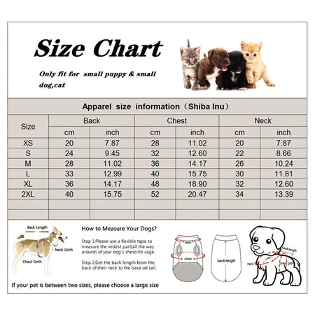 Winter Warm Cotton Padded Jacket Windproof Simple Dogs Vest Coats For Small Medium Dog Puppy French Bulldog Pet Dogs Clothing