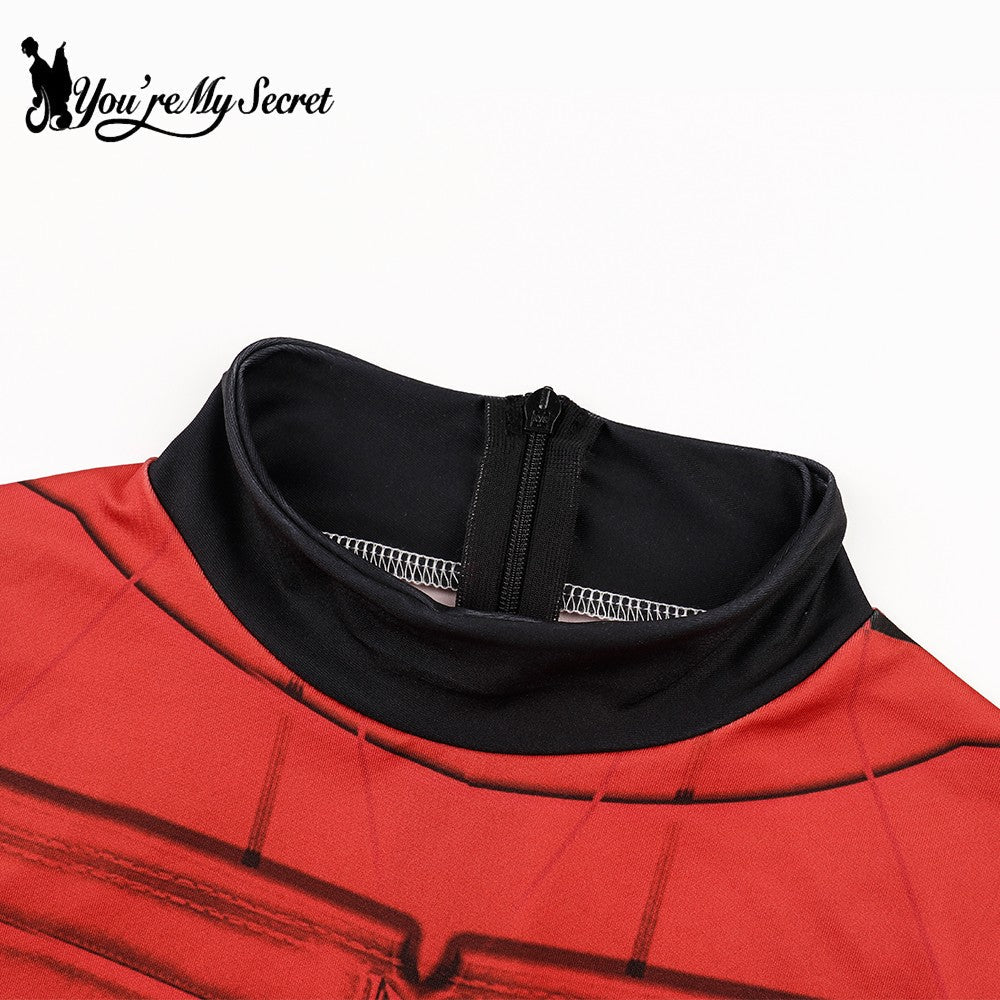 [You're My Secret] Cosplay Superhero Costume Anime Halloween Party Zentai Catsuit Women Men Bodysuit Jumpsuit