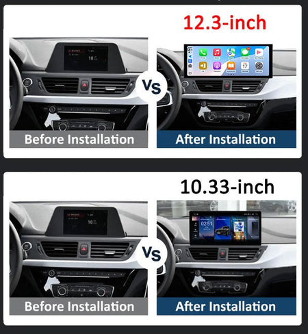 Wireless CarPlay Android 15 Touchscreen Stereo For BMW 1 Series F20 F21 F22 F23 2016 - 2023 NBT/EVO System WiFi GPS 4G F6NAVI