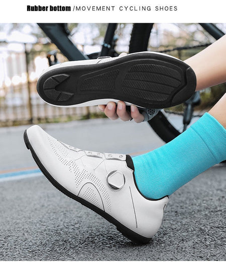 Cycling Sneaker MTB Men Sport Road Bike Boots Flat Racing Speed Sneakers Trail Mountain Bicycle Footwear Spd Pedal Cycling Shoes
