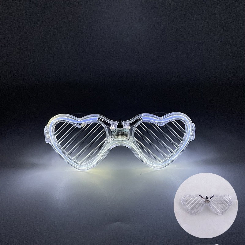 New Cool Wireless Glowing LED Light Up Glasses For Rave Festival Party Luminous Neon Mosaic Sunglasses Club Disco Eye Glasses