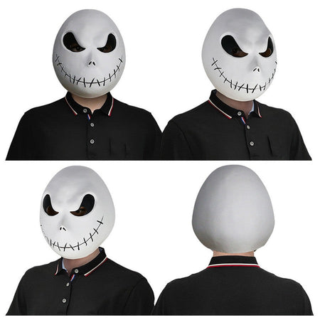 Funny Cosplay Animal Movie Character The Before Nightmare Xmas Christmas Mask Halloween Full Face Head Cover Party Costume Props