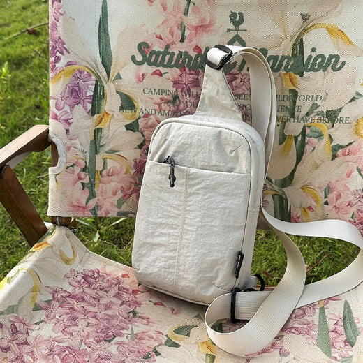 Chest Bag for Men and Women 2025 New Summer Small Backpack Crossbody Bag Casual Shopping Versatile Mobile Phone Bag