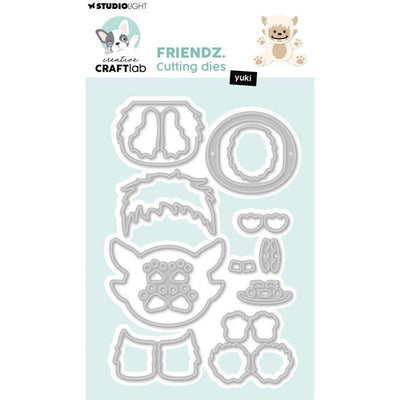 August 2026 New Mushrooms Autumn Frame A6 Autumn Leaves Circle Frame Metal Cutting Dies for DIY Handmade Scrapbook Photo Album
