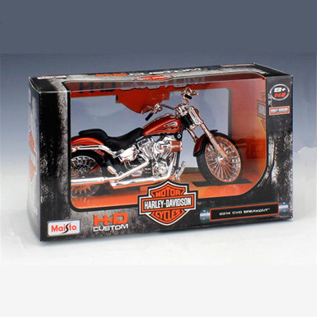 Maisto 1:12 Harley 2014 CVO BREAKOUT Alloy Racing Motorcycle Model Diecasts Metal Cross-country Motorcycle Model Kids Toys Gift
