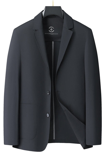 2025 Summer Ice Silk Thin Sunscreen Suit Jackets for Men Classic Business Casual Blazers Wedding Social Dress Coat Men Clothing
