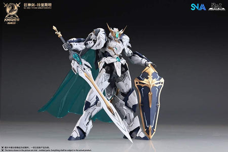 New SNAA Great Holy Sword Tristan Action Figure Knights Of The Round Table Series Exquisite Armor Details Collectible Model Toys