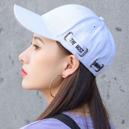 New Summer 2024 Black White Women‘s Cap letter print Snapback Hip Hop Baseball Caps Women dad hat bones masculino gorras hombre