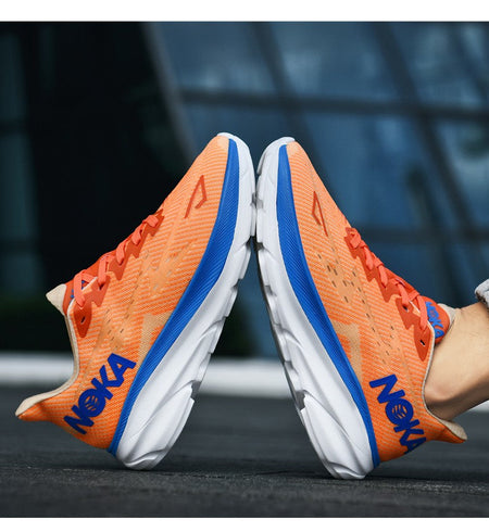 PARZIVAL Men's Sneaker Air Cushion Runner Trainers Tenis Marathon Sports Running Shoes Women Outdoor Athletic Speciality Sneaker