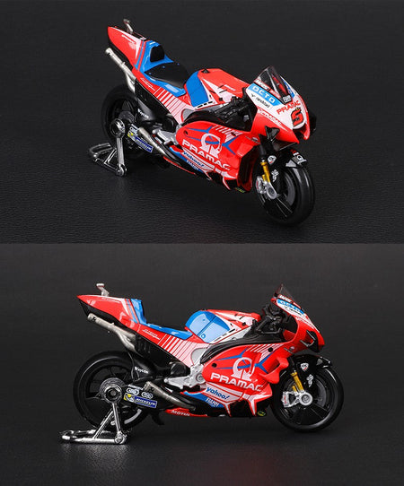 Maisto 1:18 NEW 2023 Ducati Lenovo Team  #1 Bagnaia Champion Moto GP Racing casting alloy motorcycle Model collection gift toy