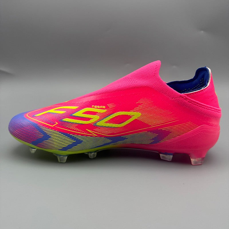 Mens Boys Professional Football Boots TF/FG Soccer Shoes High Ankle Kids Cleats Training Sport Sneakers Outdoor High-quality