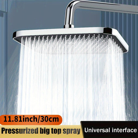 360 ° rotating water-saving shower head top spray pressurized shower head new 14 inch high-pressure shower head high flow