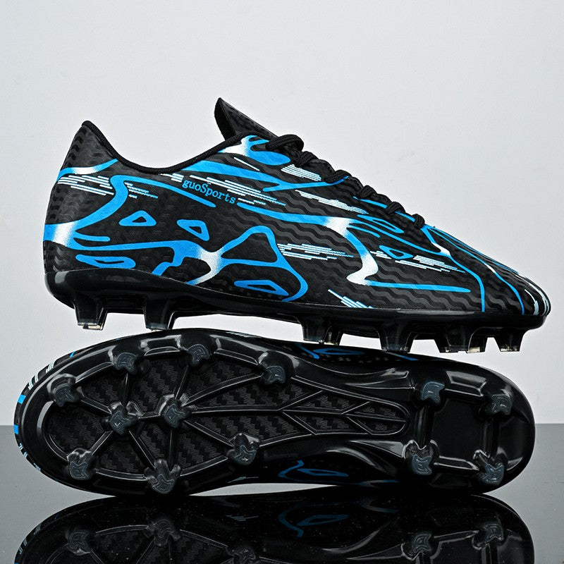 Unisex Youth Soccer Cleats Lightweight Football Shoes for Match Training Enhanced Grip Durable FG TF Comfortable Breathable