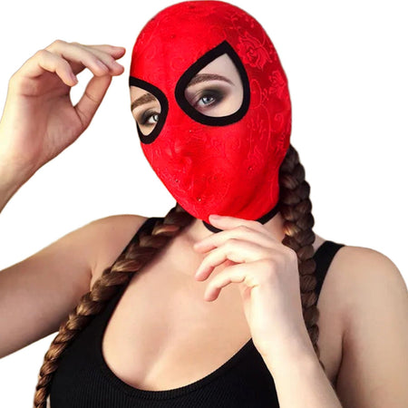 1Pc Face Mask Lace or Velvet Mask Headgear Gothic Halloween Carnival Costume Mask Masquerade Party Performance Supplies