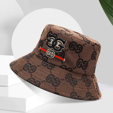 Spring and Summer Men's Bucket Hat Outdoor Uv Protection Wide-Brimmed Panama Hunting Hiking Hat Net Fisherman Hat Beach Sunscree