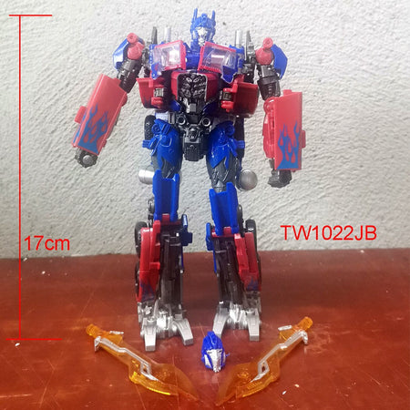 Baiwei Trailers TW1122 Transformation Toys Optimus Commander Robot TW1022 Tactical Container CY01 Model KIT Deformation Figure