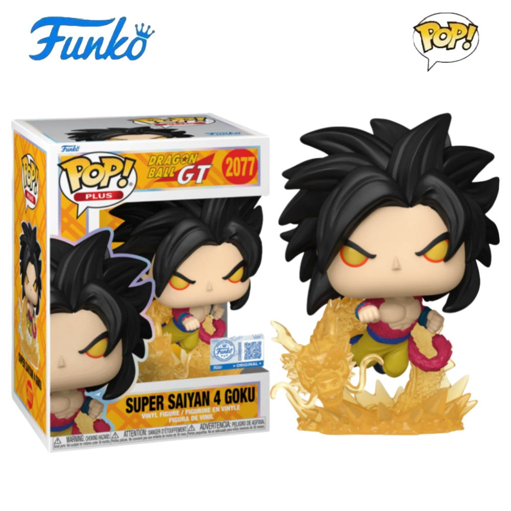 Super Saiyan 4 Series Goku Anime Figure Goku Vegeta Gogeta Android 17 Model Doll Funko Pop Limited Edition Original Toy Gifts