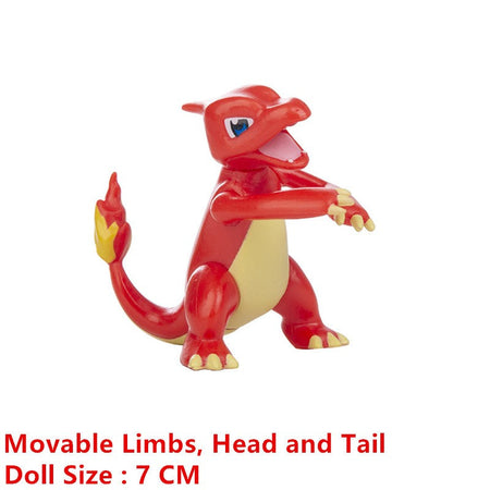 Pokemon Anime Figure Pikachu Charizard Mewtwo Flying Dragon Pocket Monster Collection Figure Action Toys Model Kids Birthday Gif