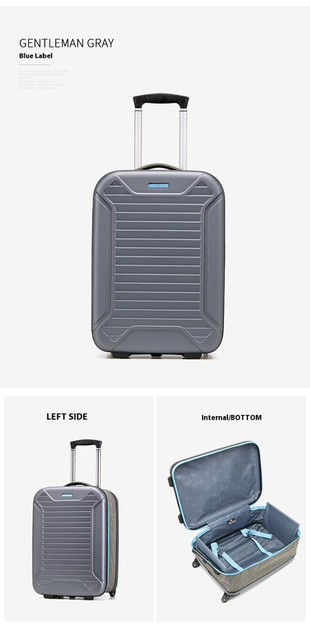 New Folding Luggage Multifunctional Design20Inch Boarding Business Password Suitcase