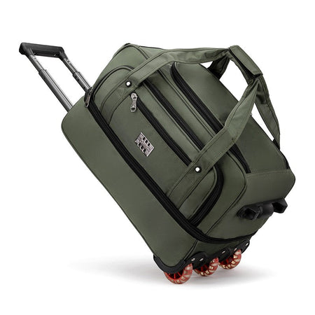 Multifunctional Trolley Travel Bag, Large-Capacity Men's and Women's Business Boarding Bag, Short-Distance Luggage Bag, Portable