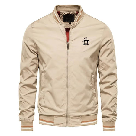 New/Korean/Golf/Men's stand up collar jacket zipper sportswear, Spring and Autumn fashion men's outdoor casual zipper jacket