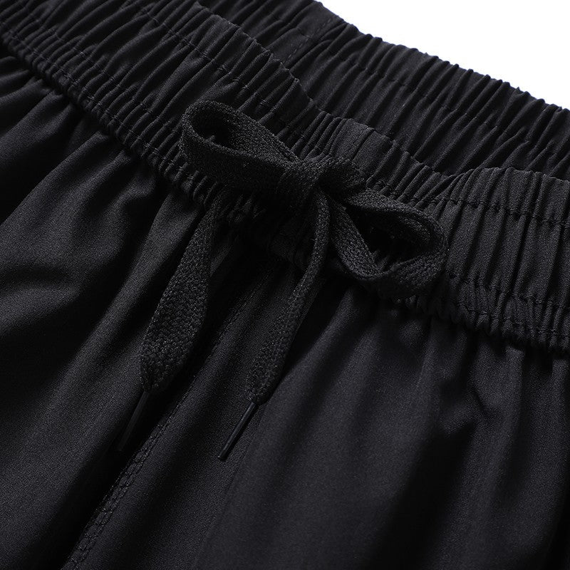 Breathable Running Jogging Men's Shorts Quick Dry Fashion Board Shorts Male Summer Elastic Casual Shorts Men Solid Color M-4XL