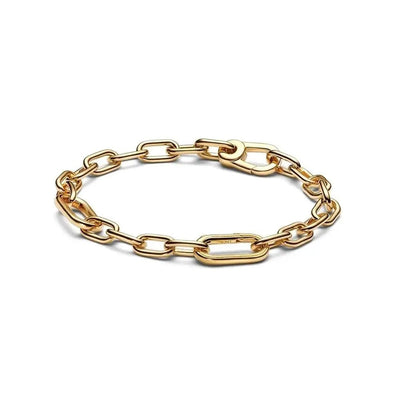 Fit Moment Charm Diy Bracelet Snake Bone Chain Women's Fashion Jewelry Classic Hot Selling Castle Bracelet Exquisite Gift