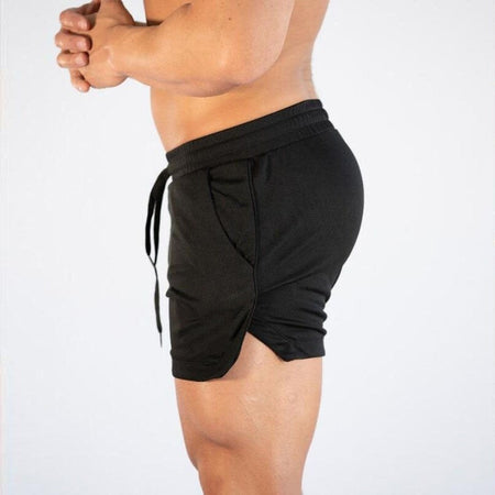 2024 Latest, Fast Drying Breathable Muscle Running Shorts, Marathon Seven Legs, Fitness Beach Pants, Tight Mesh Fabric, Hip Hop