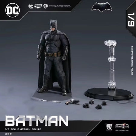 Fondjoy The Batman Anime Figure Pattinson Batman Action Figure Dc Justice League 2024 New Decor Children Toys Birthday Gift