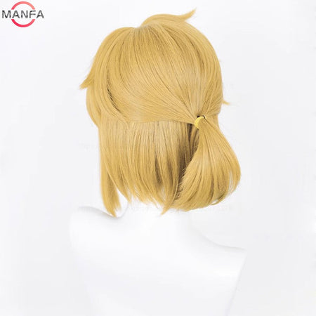 High Quality Link Wig Cosplay  Blonde Brown Wig Cosplay Anime Wigs Heat Resistant Synthetic Wigs Halloween Wigs
