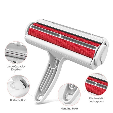 Pet Hair Removel Roller Remover Cleaning Brush Fur Removing Dog Cat Animals Hair Brush Car Clothing Couch Sofa Carpets Combs