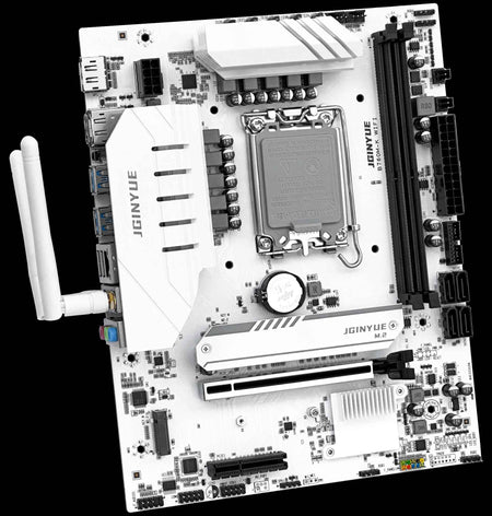 JGINYUE B760M-K WIFI motherboard M-ATX LGA1700 DDR4 supports 12/13/14th cpus For 12400F/12600KF/14600KF GAMING Video officelogy
