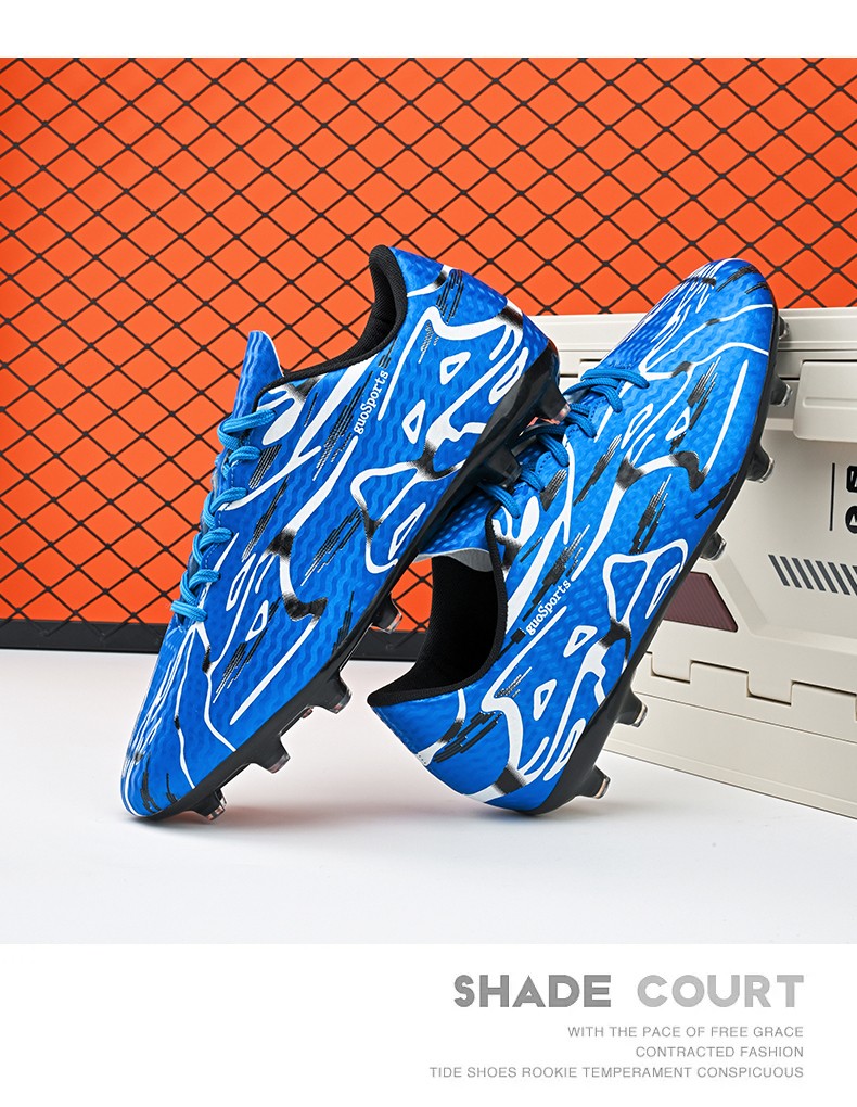 Unisex Youth Soccer Cleats Lightweight Football Shoes for Match Training Enhanced Grip Durable FG TF Comfortable Breathable