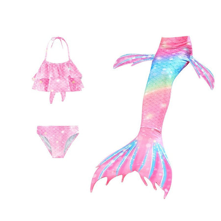 Mermaid Costume for Mermaid Tail for Swimming Can Add Monofin Fin Ariel Mermaid Costumes Cosplay BiSwimsuit set gift
