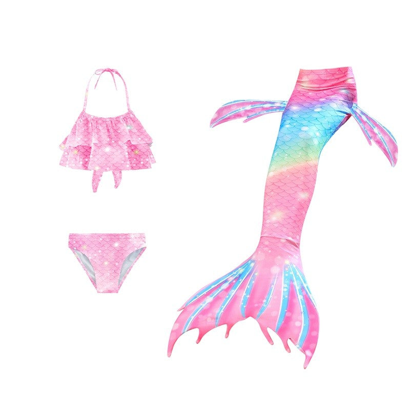Mermaid Costume for Mermaid Tail for Swimming Can Add Monofin Fin Ariel Mermaid Costumes Cosplay BiSwimsuit set gift